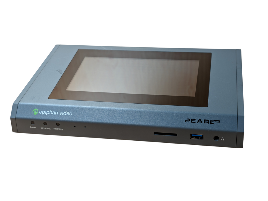Epiphan Pearl Mini Live Video Production System Touchscreen Recorder Streamer