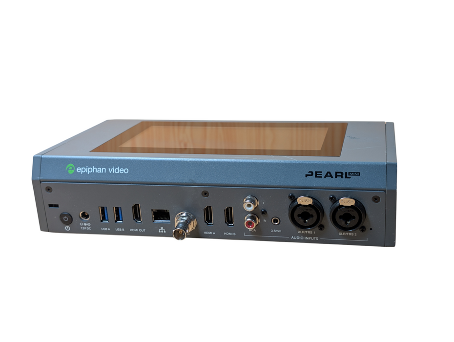 Epiphan Pearl Mini Live Video Production System Touchscreen Recorder Streamer