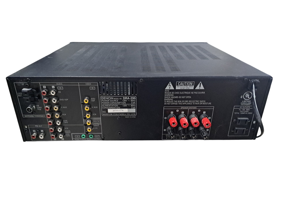 Denon DRA-295 AM/FM Stereo Receiver