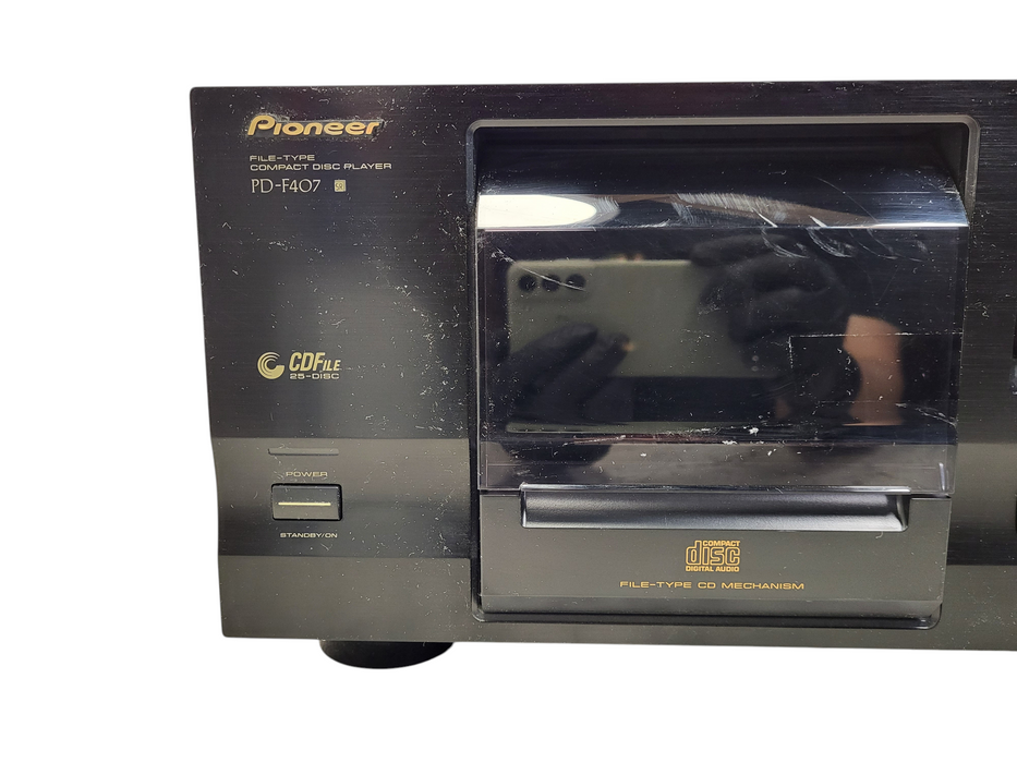 Pioneer PD-F407 1 BIT DLC File Type Mega 25 Disc CD Mech Player Changer