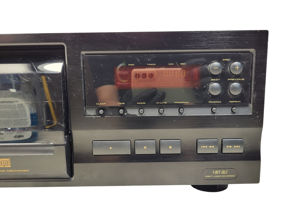 Pioneer PD-F407 1 BIT DLC File Type Mega 25 Disc CD Mech Player Changer