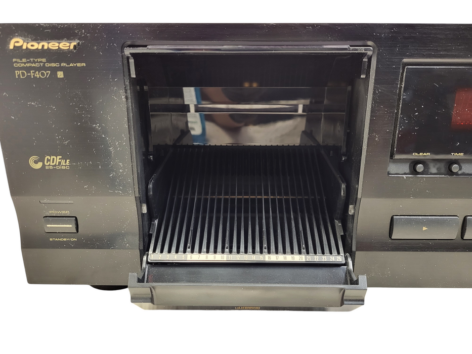 Pioneer PD-F407 1 BIT DLC File Type Mega 25 Disc CD Mech Player Changer