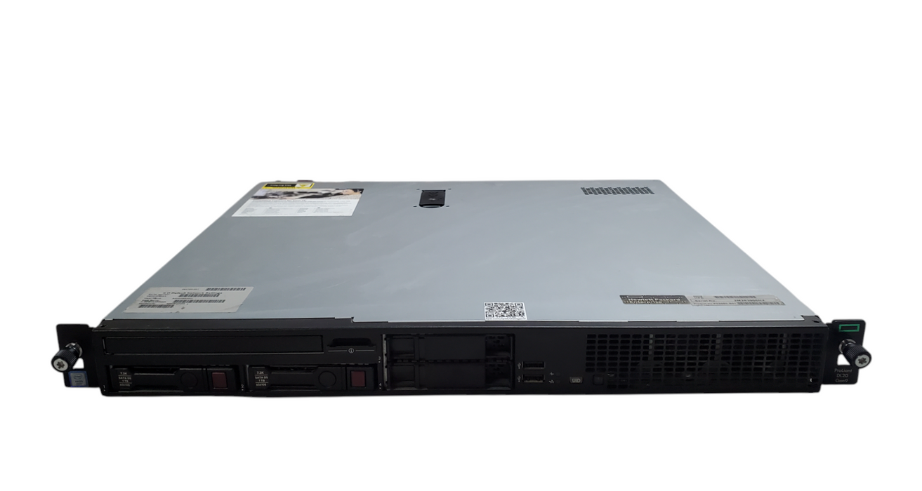 HP ProLiant DL20 Gen9 - 1x Xeon E3-1230 v6, 16GB DDR4, B140i - No HDD