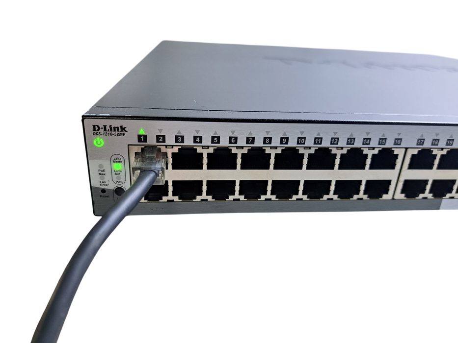 D-LINK DGS-1210-52MP | 52-Port Gigabit PoE+ Managed Switch