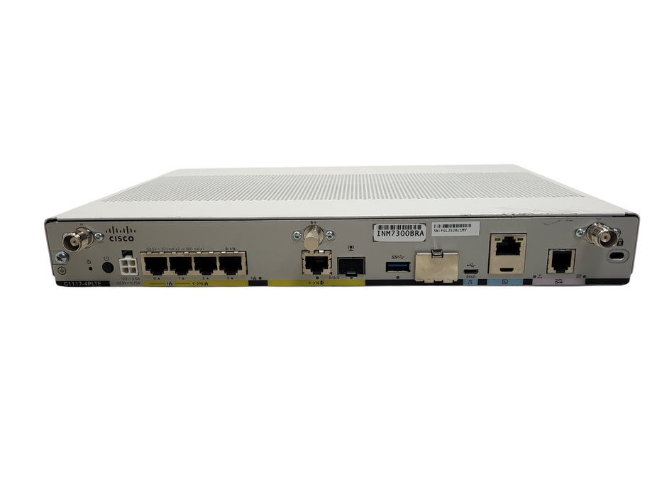 Cisco C1117-4PLTE LA ISR 1100 Router VDSL2/ADSL2+ LTE No AC