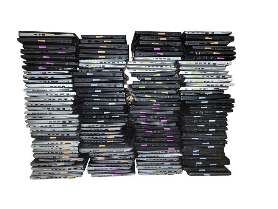 Lot x134 B/C-Grade Dell/Lenovo/HP 6-8Gen Laptops (HDLC7-54)