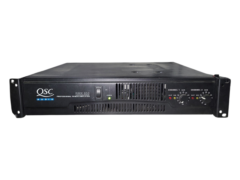 QSC AUDIO RMX 850 PROFESSIONAL POWER Amplifier
