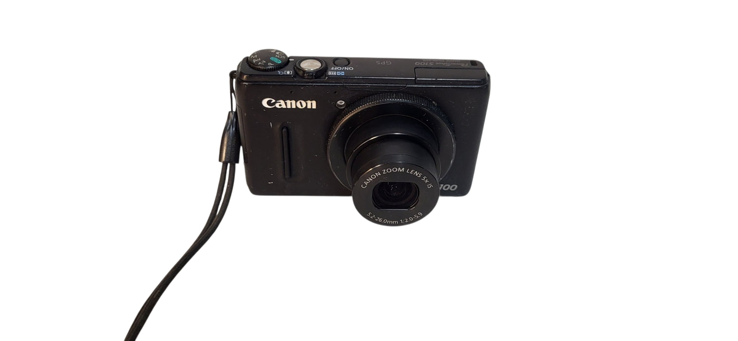 Canon PowerShot S100 PC1675 12.1MP Compact Digital Camera