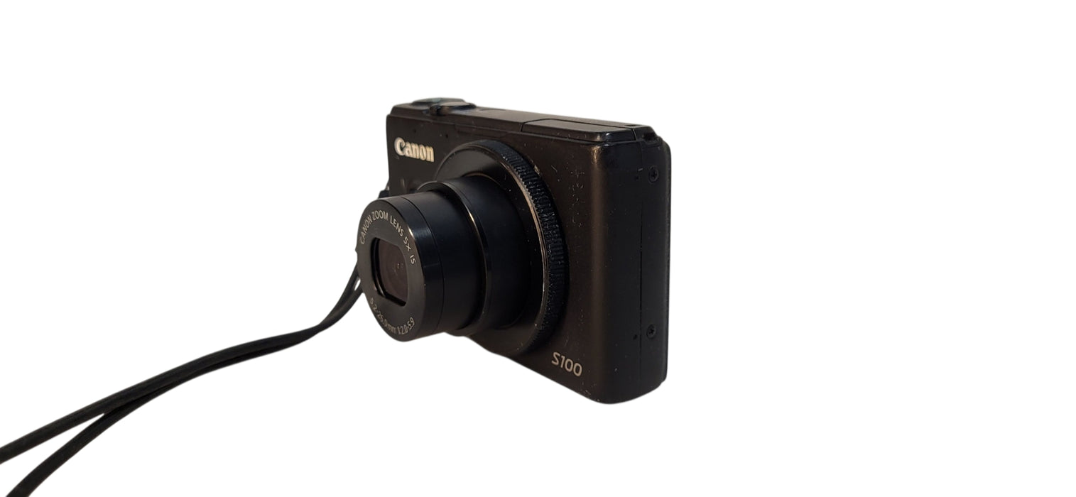 Canon PowerShot S100 PC1675 12.1MP Compact Digital Camera