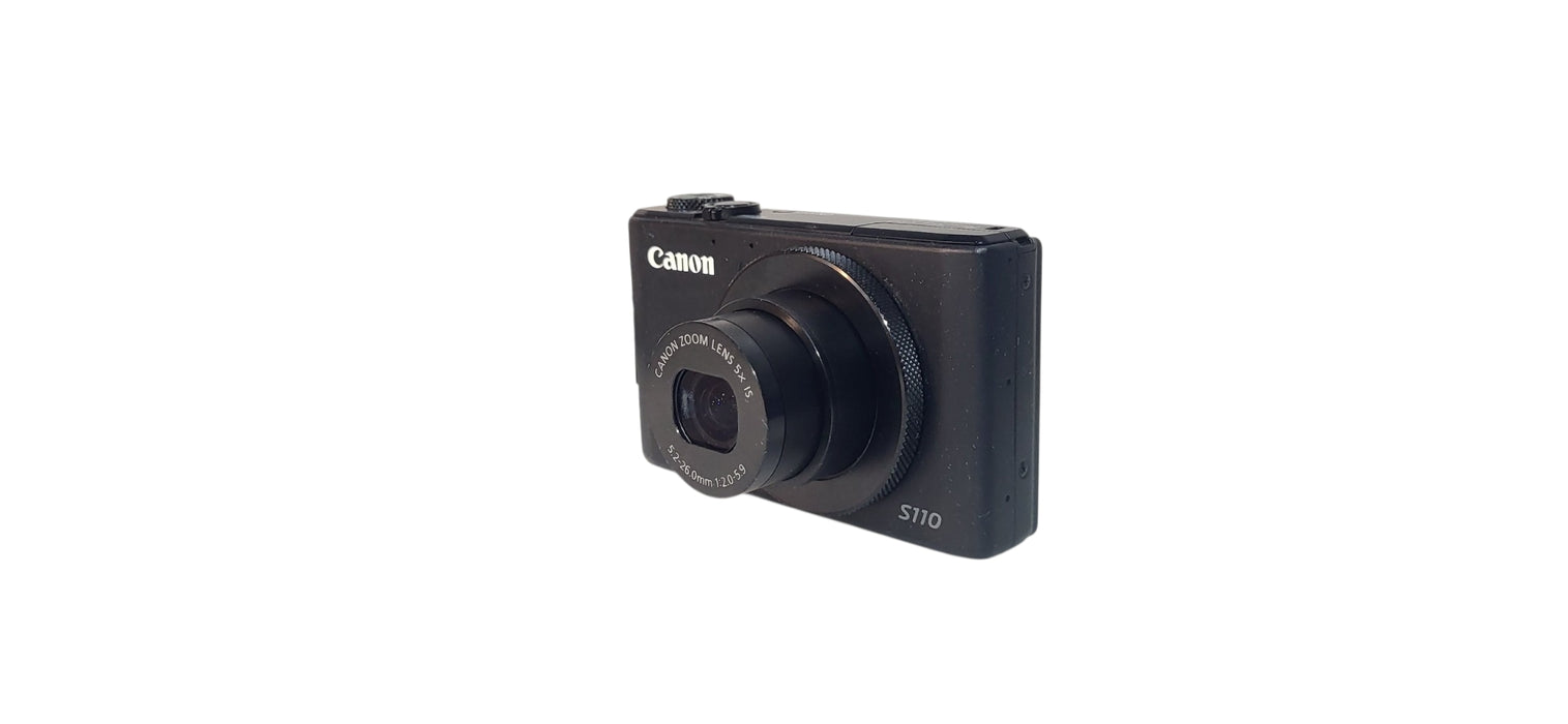 Canon Powershot S110 Digital Camera 12.1MP Black Compact Camera