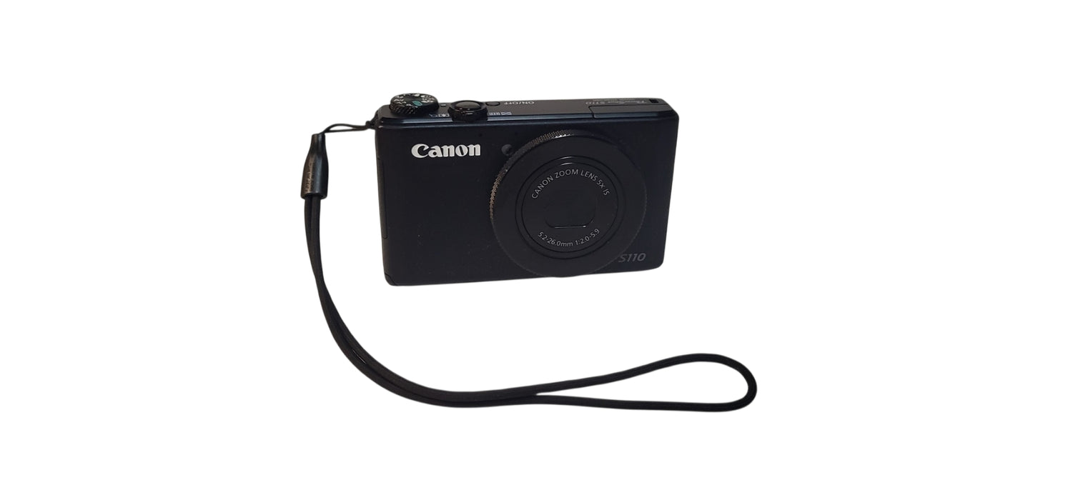 Canon Powershot S110 Digital Camera 12.1MP Black Compact Camera