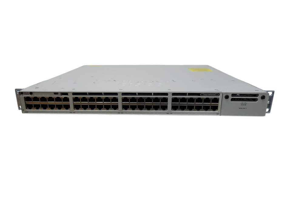 Cisco C9300-48P-A V02 | 48-Port Gigabit PoE+ Network Advantage Switch w/ 2x 715W