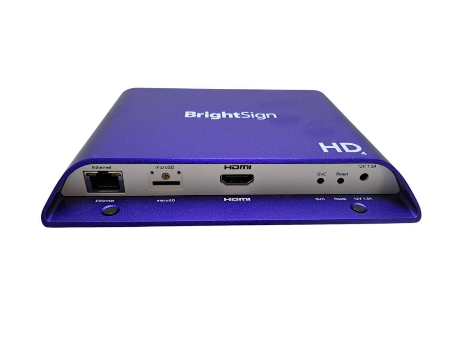 BrightSign HD224 Digital Signage Media Player HDMI Ethernet | No Adapter
