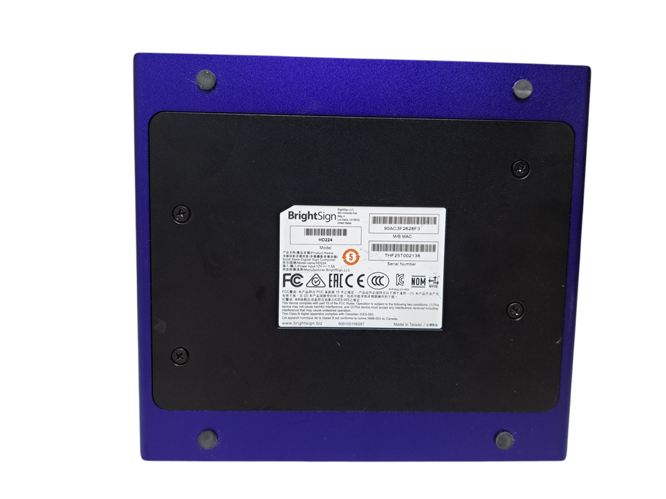 BrightSign HD224 Digital Signage Media Player HDMI Ethernet | No Adapter