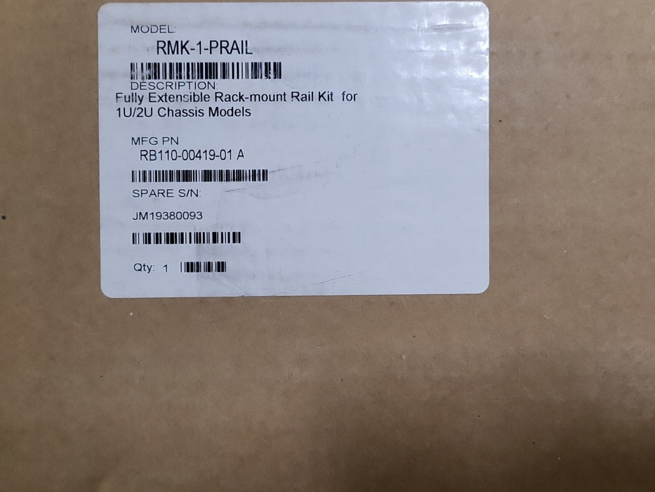 **NEW SEAL** Riverbed Fully Extensible Rack0 Mount Rail Kit, RMK-1-PRAIL