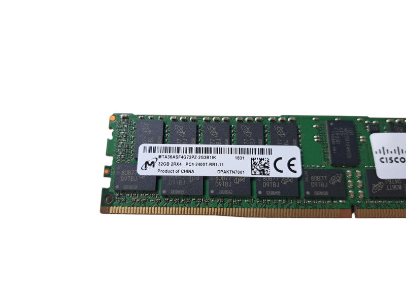Micron 32GB 2RX4 PC4-2400T-RB1-11 | DDR4 Server Memory