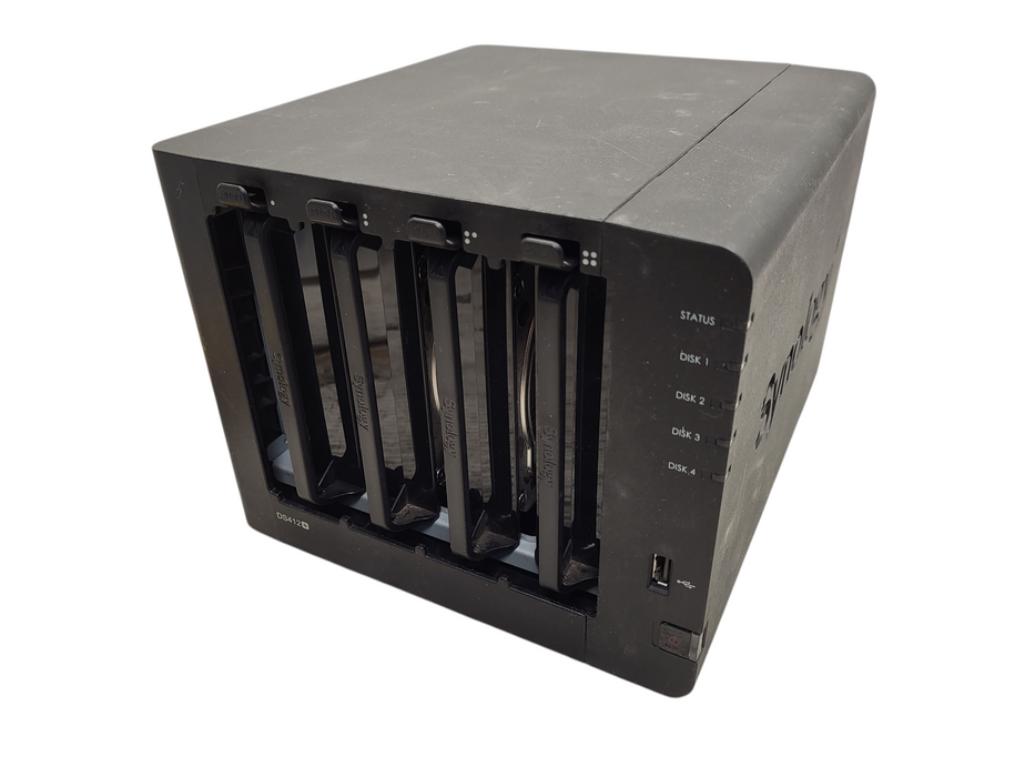 Synology 4 Bay DS412+ DiskStation w/ 4x 2TB SATA HDD No AC