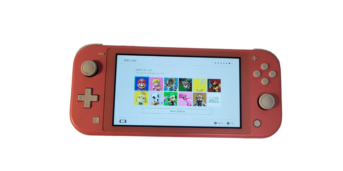 Nintendo Switch Lite コーラル HDH-001 Nintendo Switch Lite HDH-001 Handheld Console — retail.era