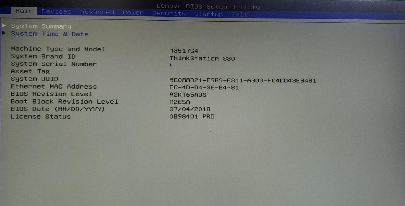 Lenovo ThinkStation S30 - Xeon E5-2620 0, 16GB RAM, K2000 - No HDD