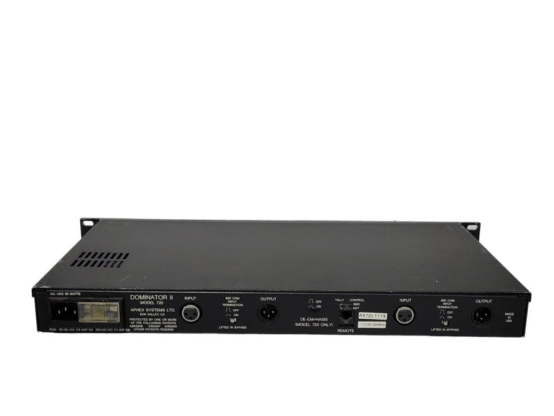 Aphex 720 DOMINATOR II Precision Multiband Peak Limiter, READ _