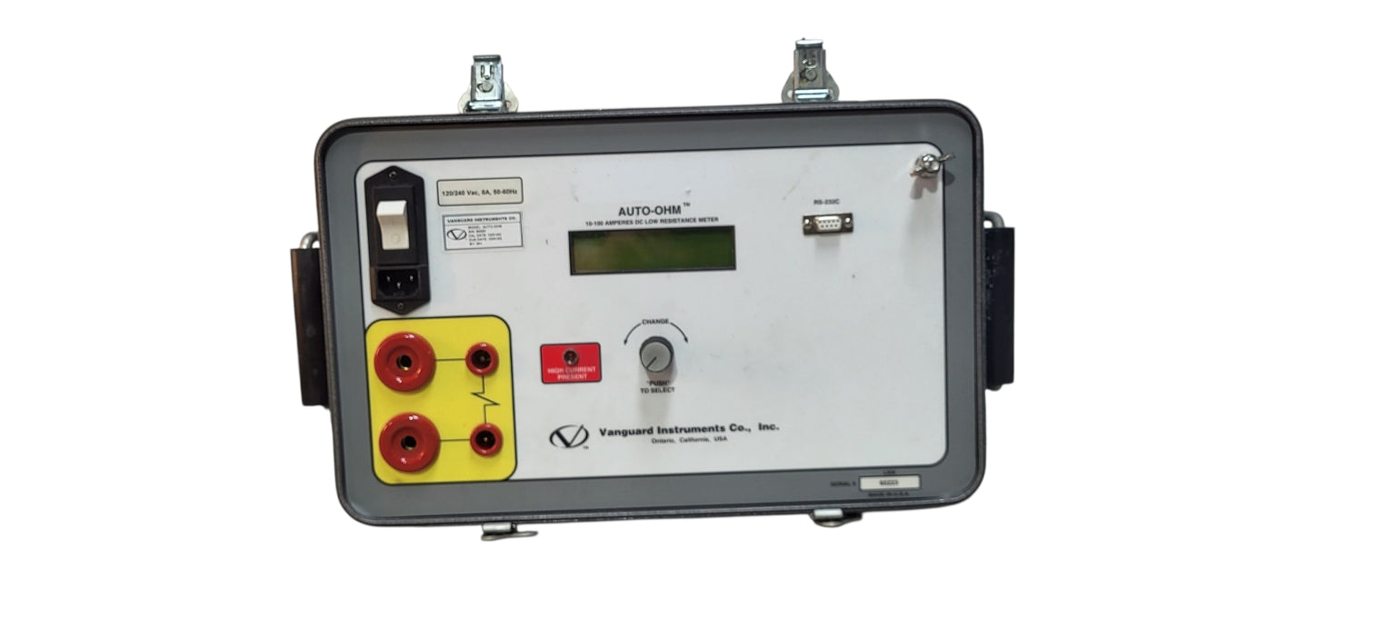 Vanguard Instruments AUTO-OHM Digital Low Resistance Ohmmeter