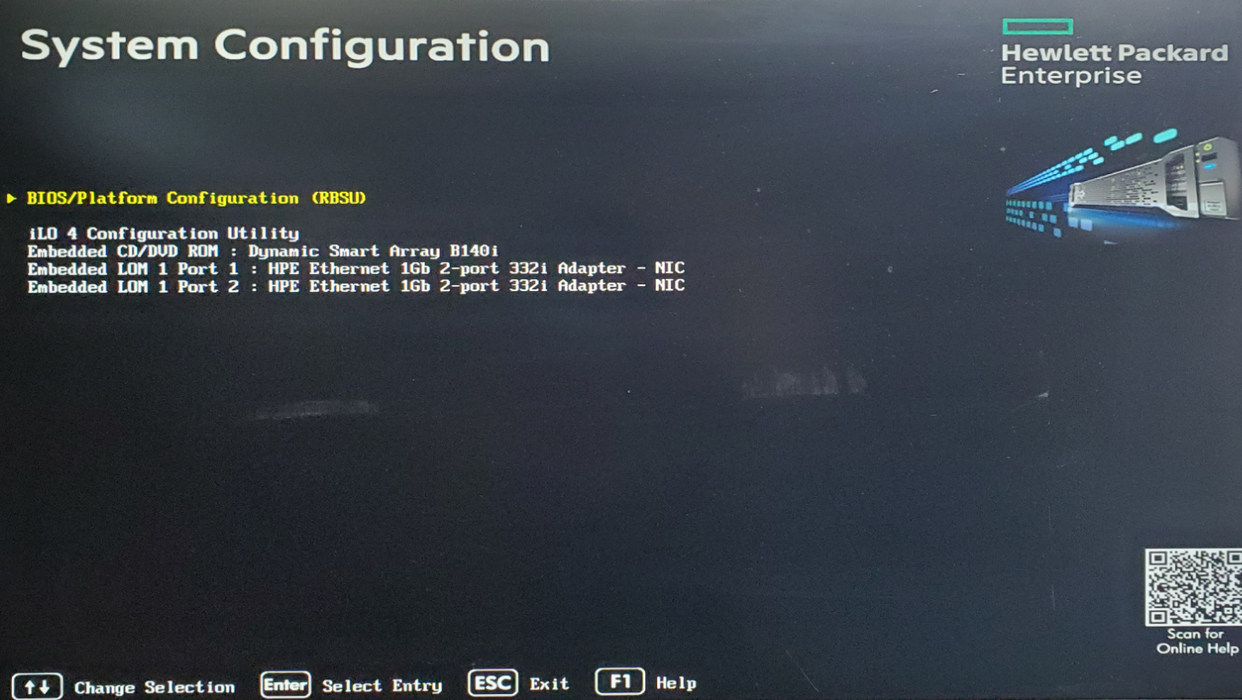 HP ProLiant DL20 Gen9 - 1x Xeon E3-1240 v6, 16GB DDR4, B140i - No HDD