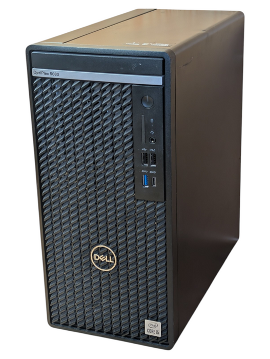 DELL OptiPlex 5080 Tower Intel Core i5-10500 16GB RAM 256GB NVMe SSD