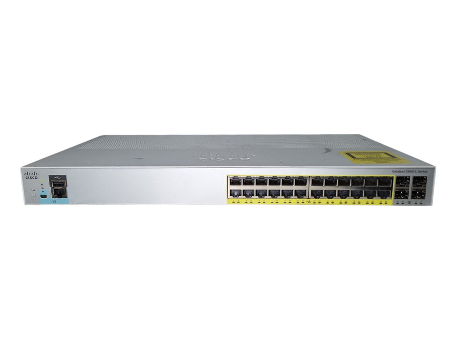 Cisco WS-C2960L-24PS-LL V01 | 24-Port Gigabit PoE+ Silent Managed Switch