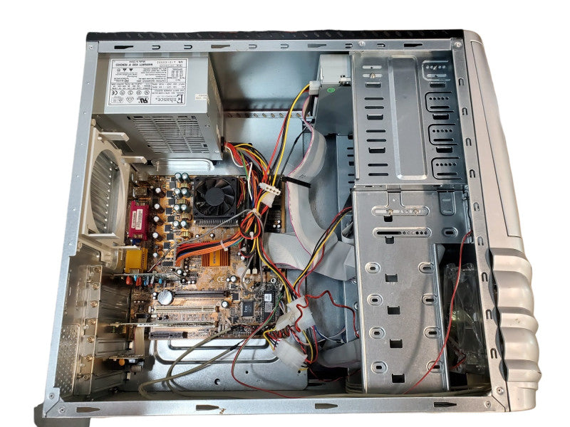 Vintage Custom Desktop AMD Duron 1.1Ghz 128MB RAM NO HDD @
