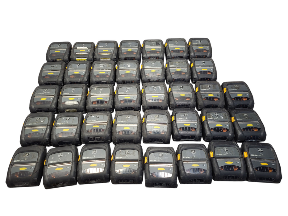 Lot of 38x Zebra ZQ510 Mobile Thermal Printer No Battery