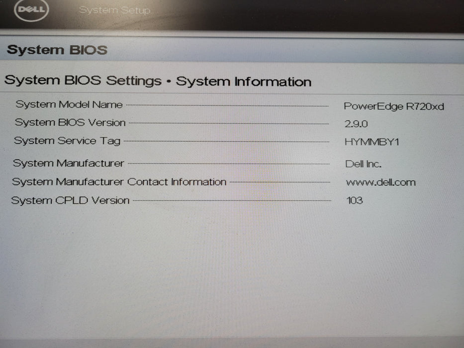 Dell PowerEdge R720xd 2x Xeon E5-2650 0 @ 2.60GHz 64GB Ram H710 Mini H810 PERC