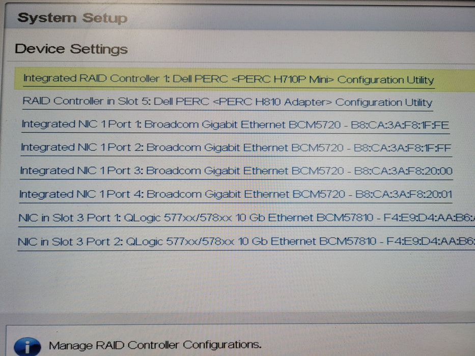 Dell PowerEdge R720xd 2x Xeon E5-2650 0 @ 2.60GHz 64GB Ram H710 Mini H810 PERC