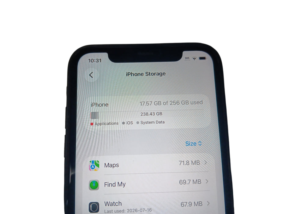Apple iPhone 11 - 256GB - Black [A2111]