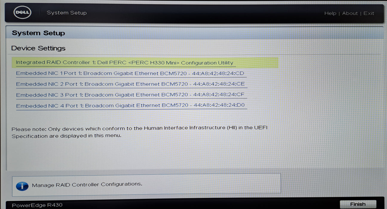 Dell PowerEdge R430 4x 3.5" | 1x Xeon E5-2630 v3 @3.40GHz, 32GB DDR4, H330 Mini