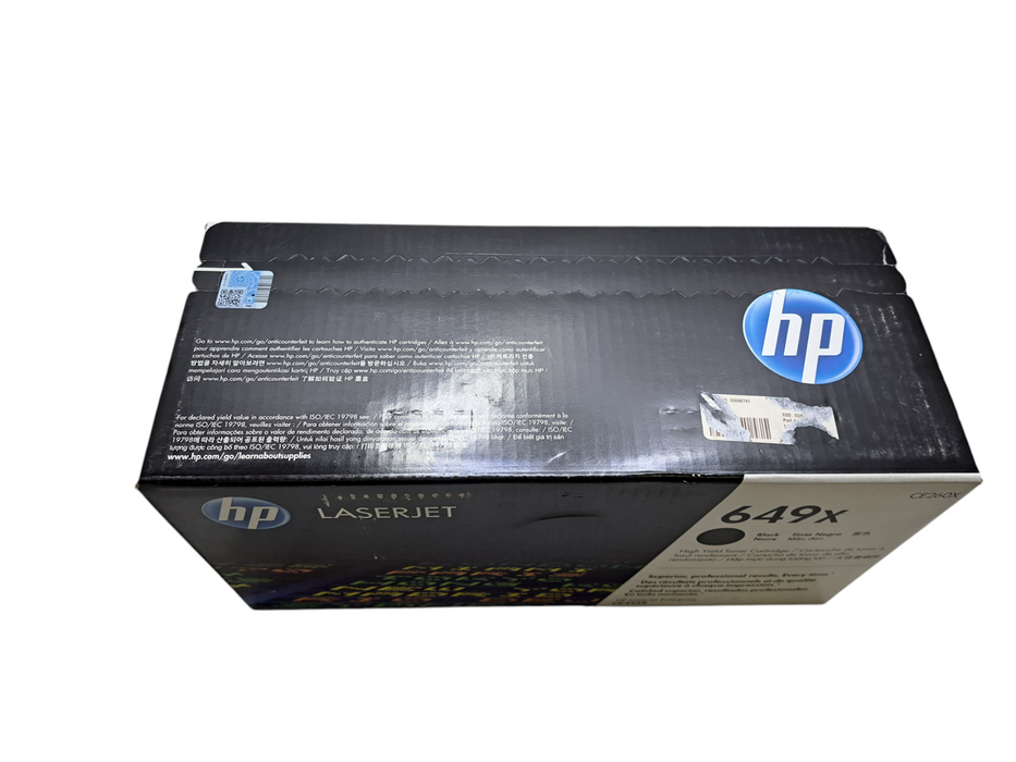 HP LaserJet 649X Black Toner Cartridge CE260X OEM (Sealed)