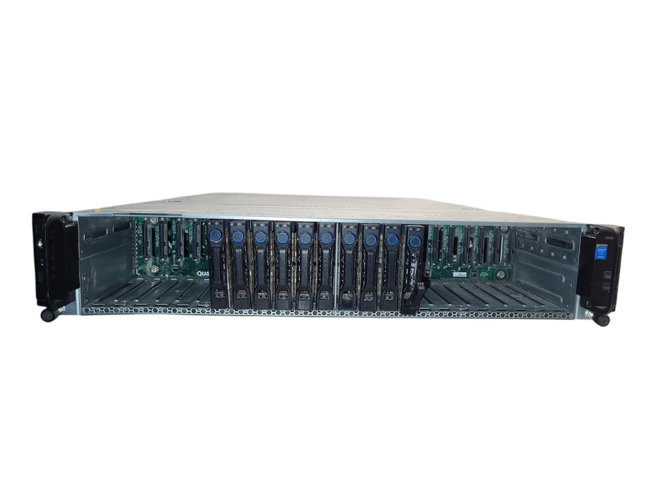 Quanta D51B-2U 2.5" 2x E5-2650 v3 2.60GHz 16GB DDR4 12GBS SAS RAID 2x 1200W