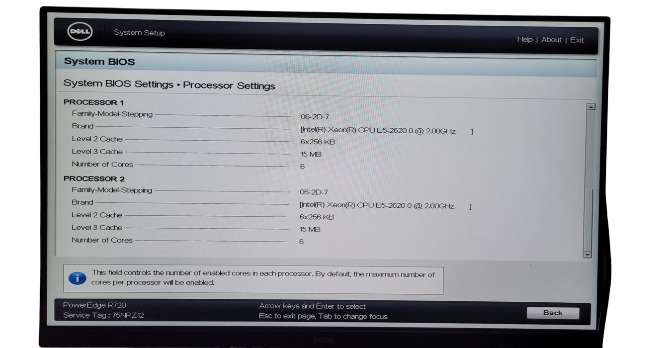 Dell Power Edge R720 | 2x Xeon E5-2620 0 @2.00Ghz 64GB DDR3 |PERC H710 Mini