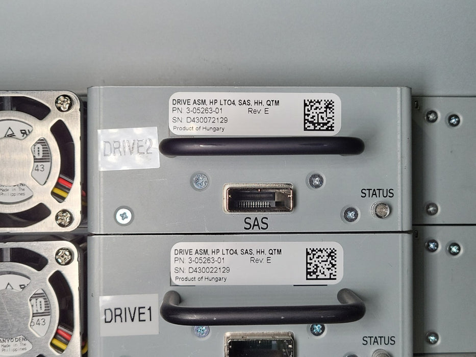 Quantum Scalar i40 Tape Library w/ 2x LTO4 Drive, READ