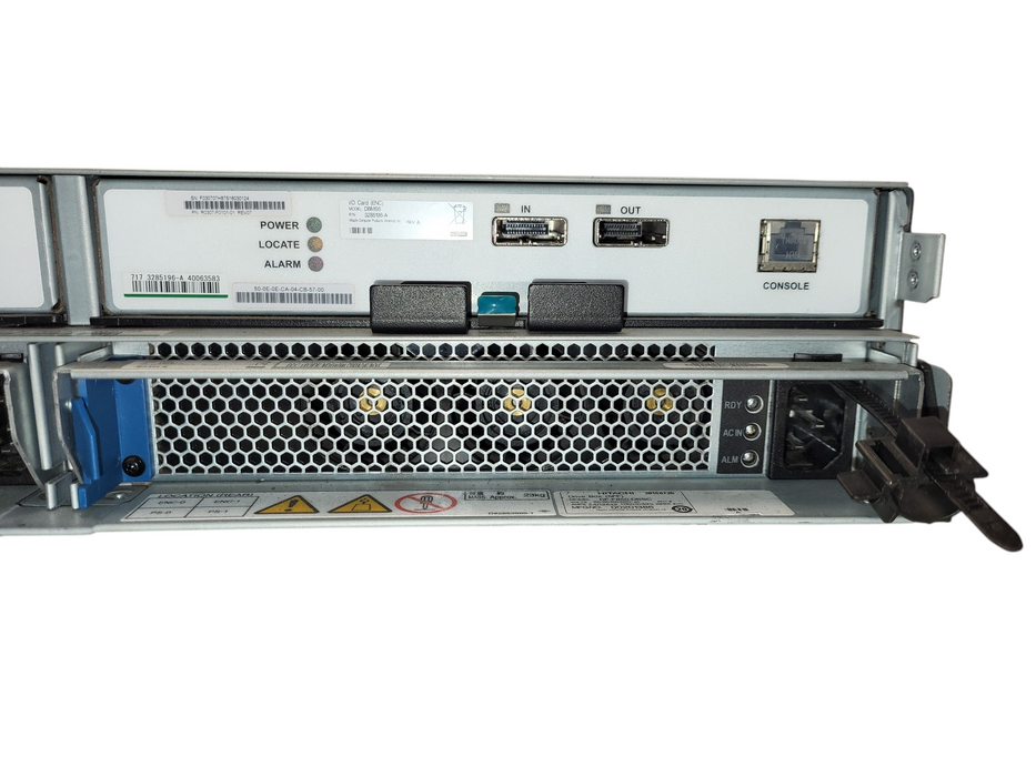 Hitachi Drive Box DF-F850-DBSC 24x 2.5" w/ 2x I/O Card DBMS6 3285196-A 2x PSW