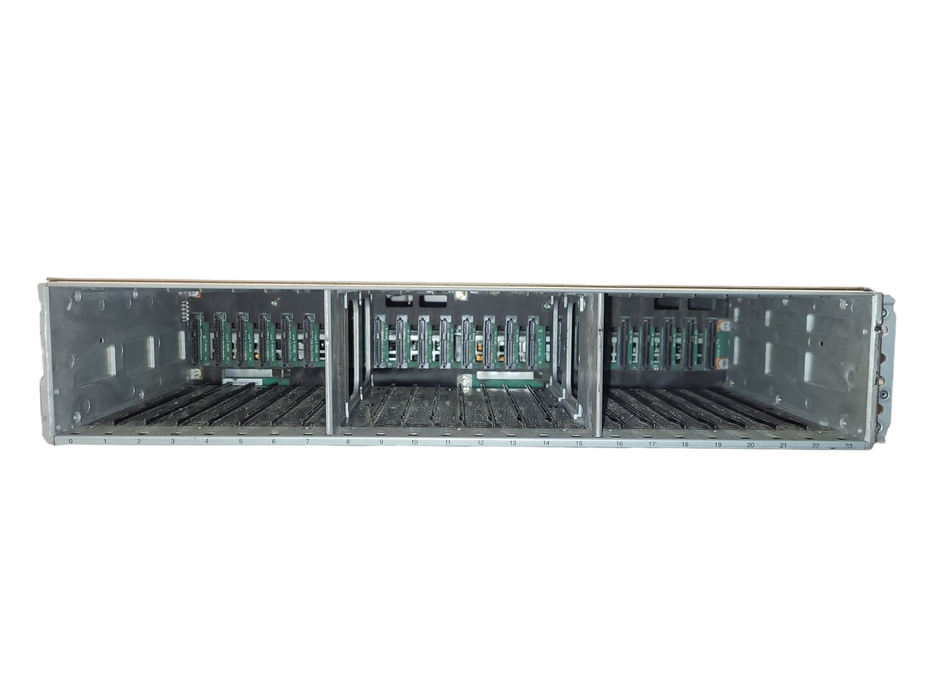 Hitachi Drive Box DF-F850-DBSC 24x 2.5" w/ 2x I/O Card DBMS6 3285196-A 2x PSW