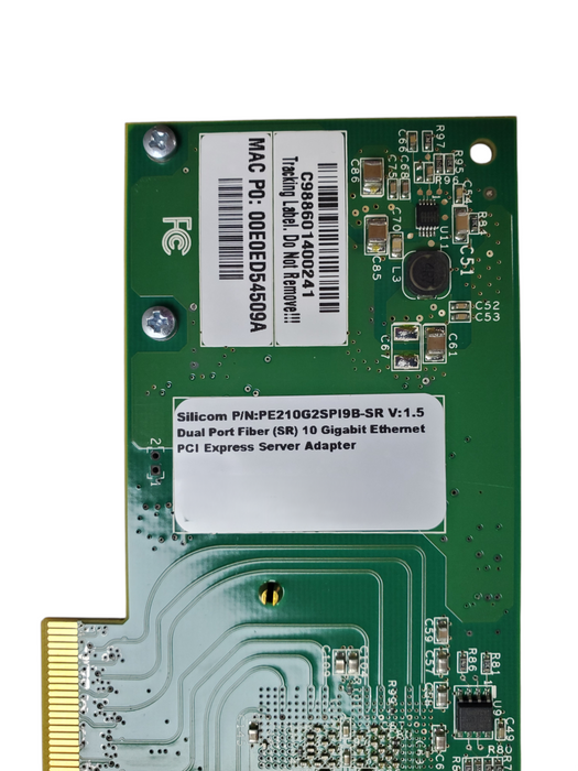 Silicom PE210G2SPI9B-SR Dual-Port Fiber 10Gb Ethernet PCIe Server Adapter