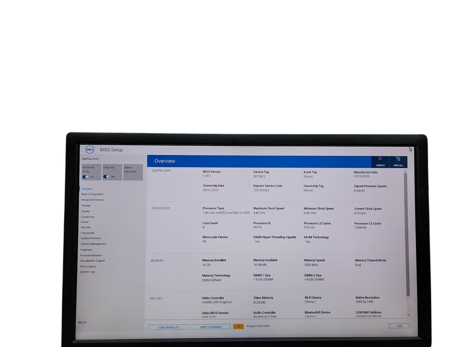 Dell Optiplex 3000 SFF 12th Gen i3 - 12300 16GB DDR4 Ram No HDD
