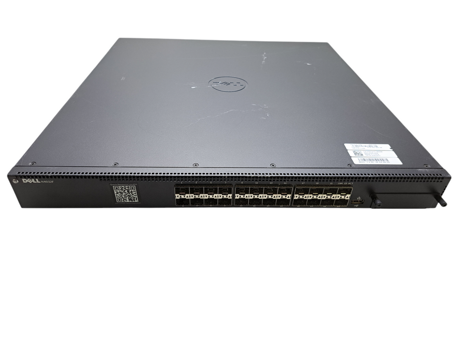 Dell Networking N4032F 24-Port 10GbE SFP+ Managed Switch w/ 2x 460W PSU