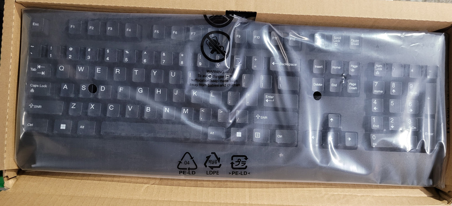 Lenovo Traditional USB Keyboard Black 00XH688