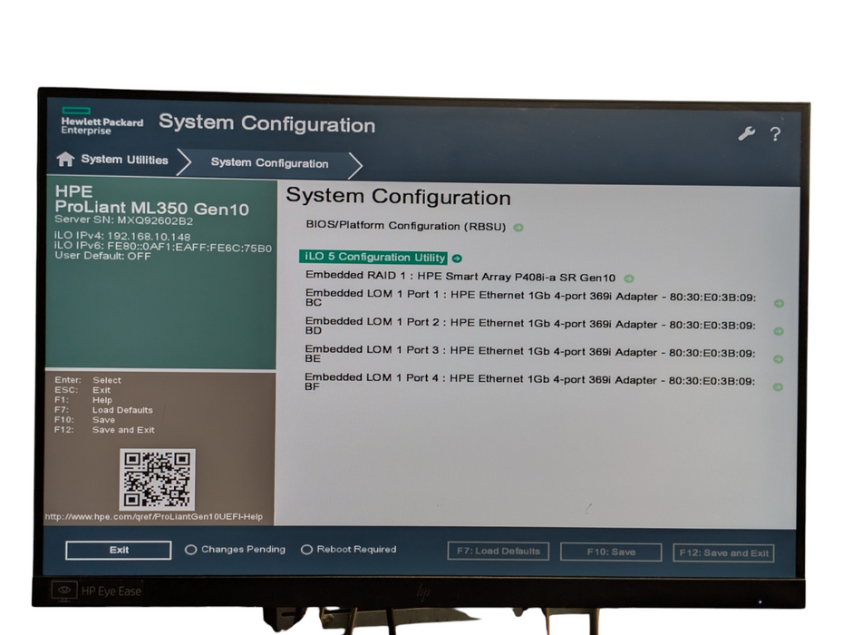 HPE ProLiant ML350 Gen10 Intel Xeon GOLD 5118 96GB RAM 2x 3.8TB SSD P408i-a RAID