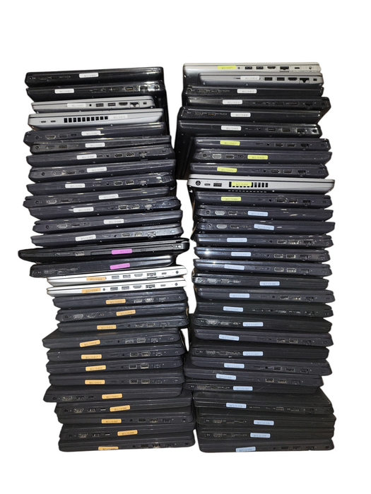 Lot 58x B/C-Grade HP-DELL 10-12 Gen Laptops (BCL13-08)