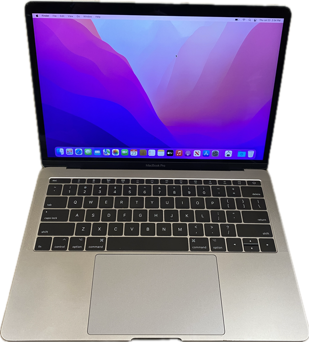 Apple MacBook Pro 13" 2017 i7-7360U 8GB RAM 128GB SSD No Power Adapter
