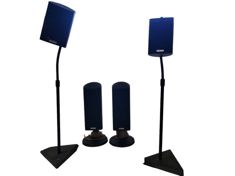POLK AUDIO System 2x RM201 SAT BLACK & 2x RM101 SAT Black Speakers