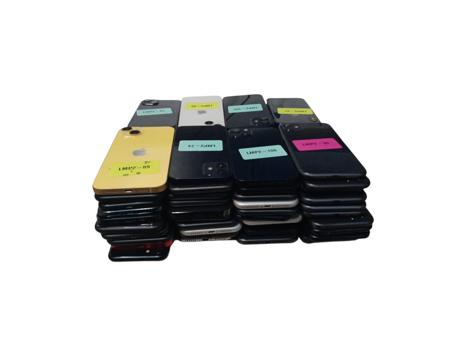 Lot of 80x Apple Phones [X & Up | B Condition][LMP2-2]