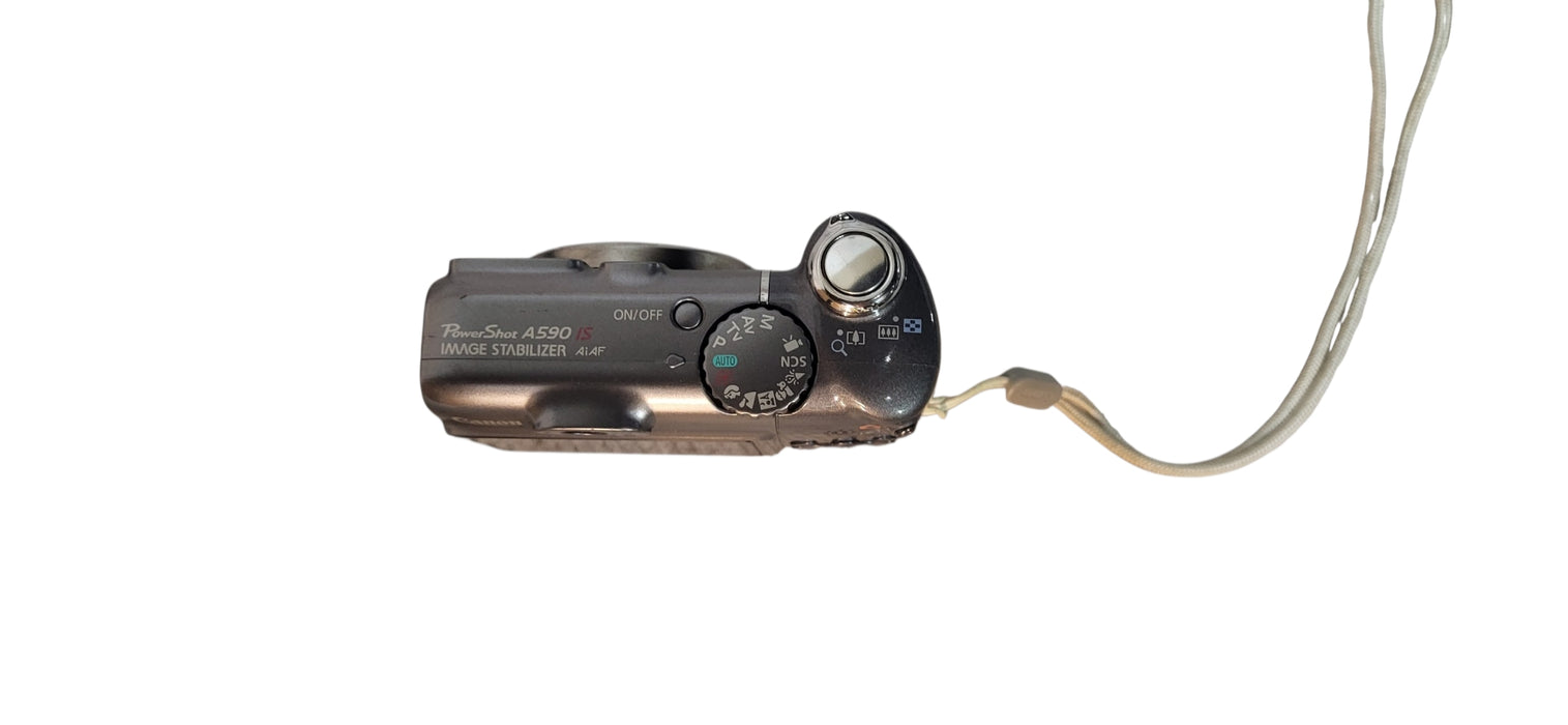 Canon PowerShot A590 IS 8.0MP 4X Zoom Compact Digital Camera